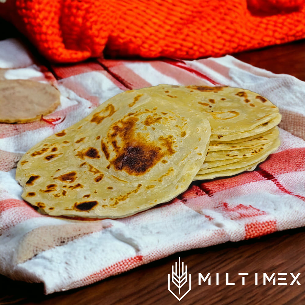 Tortilla gordita de harina de trigo Miltimex