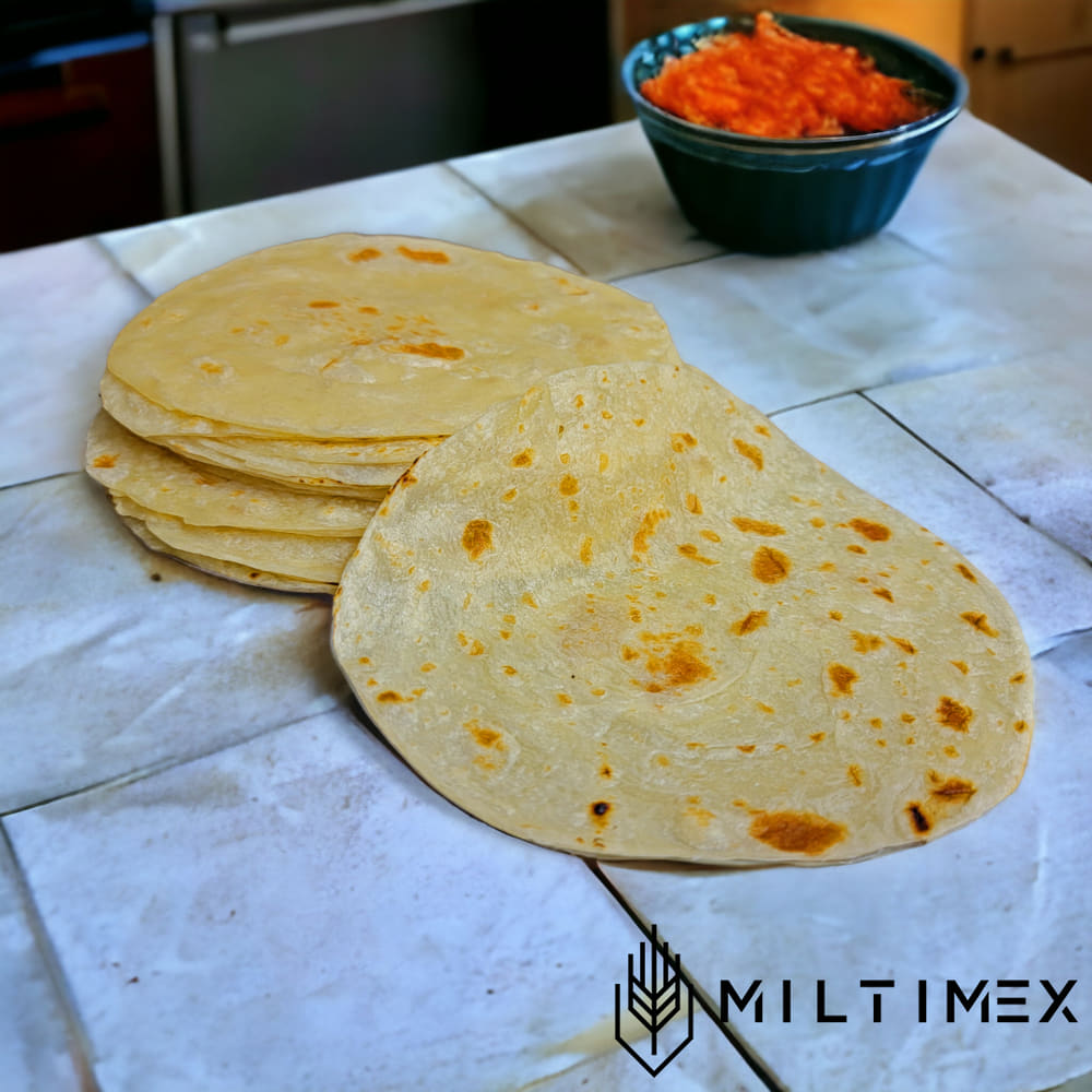 Tortilla taquera de harina de trigo Miltimex